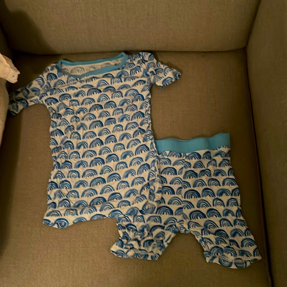 Little Sleepies Two piece Rainbow set